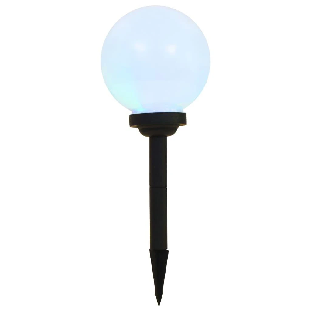 Saulės energija įkraunami lauko LED šviestuvai, 3vnt., 20cm