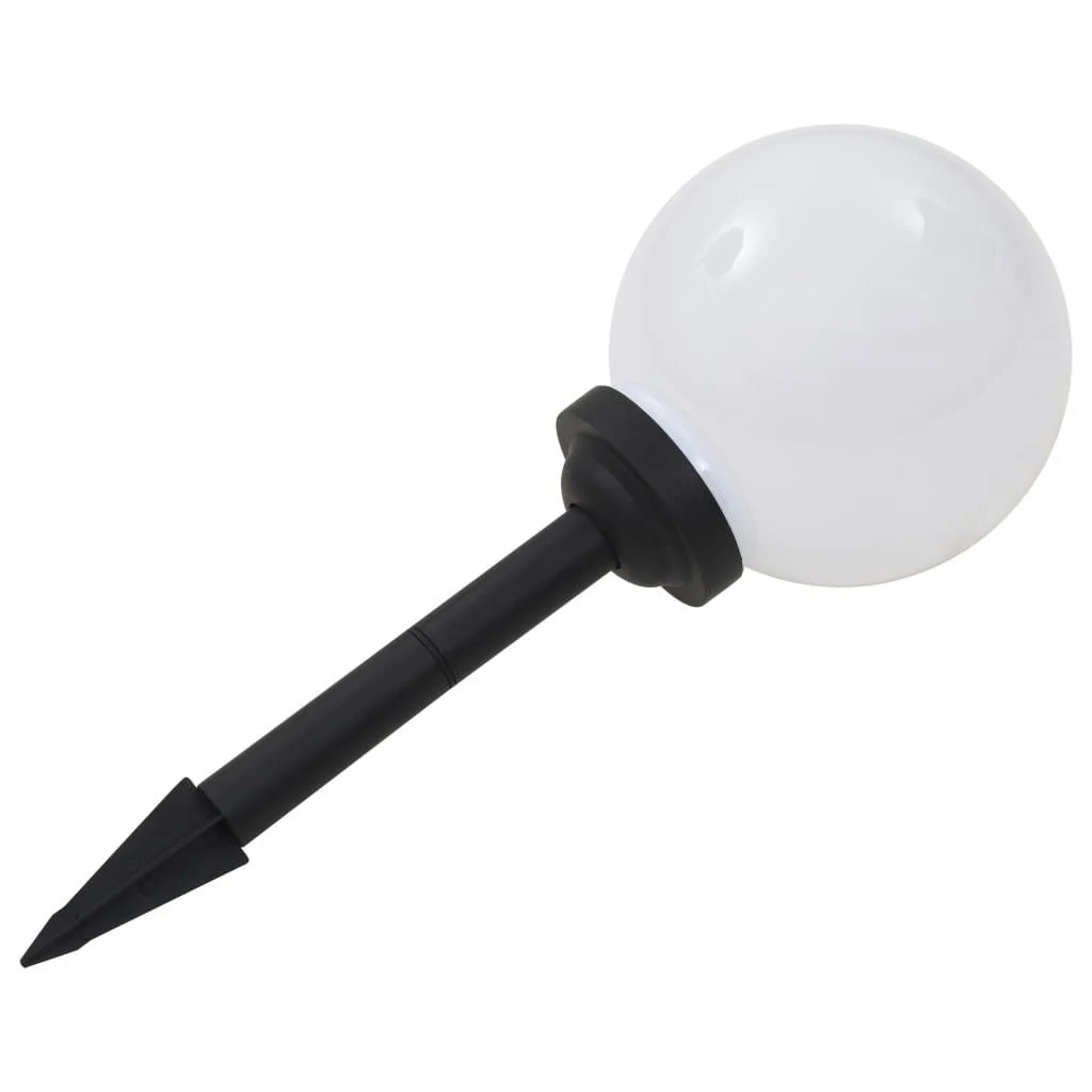 Saulės energija įkraunami lauko LED šviestuvai, 3vnt., 20cm