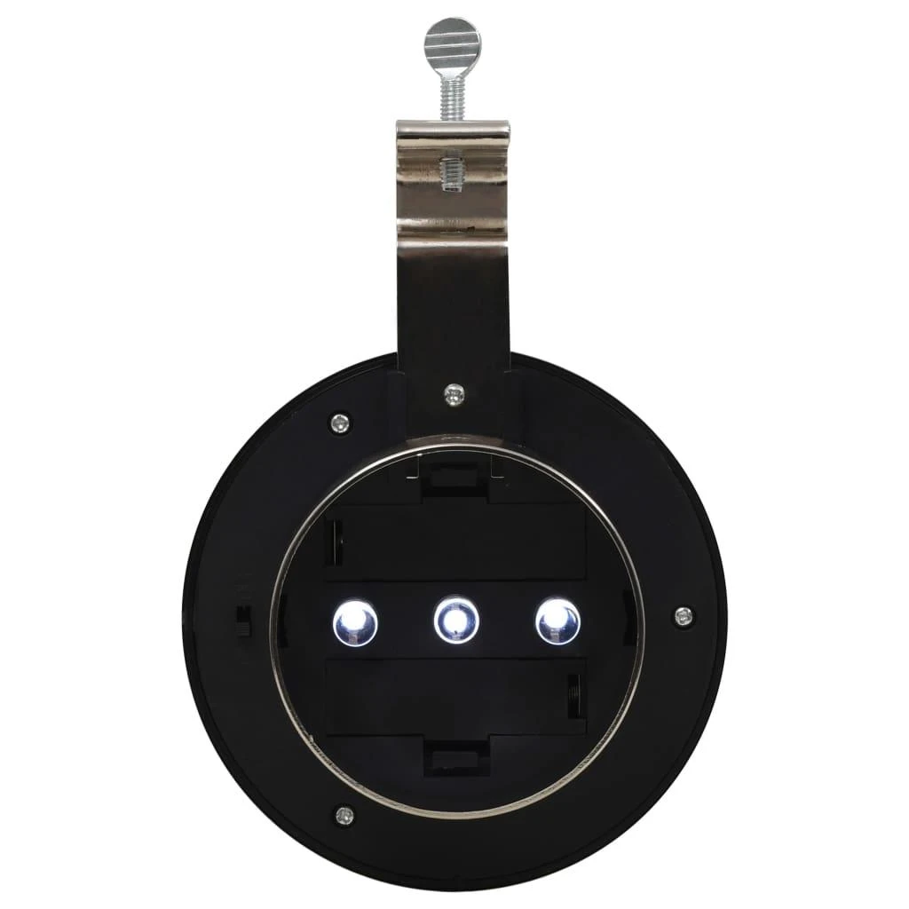 Saulės energija įkraunami lauko LED šviestuvai, 6vnt., 12cm