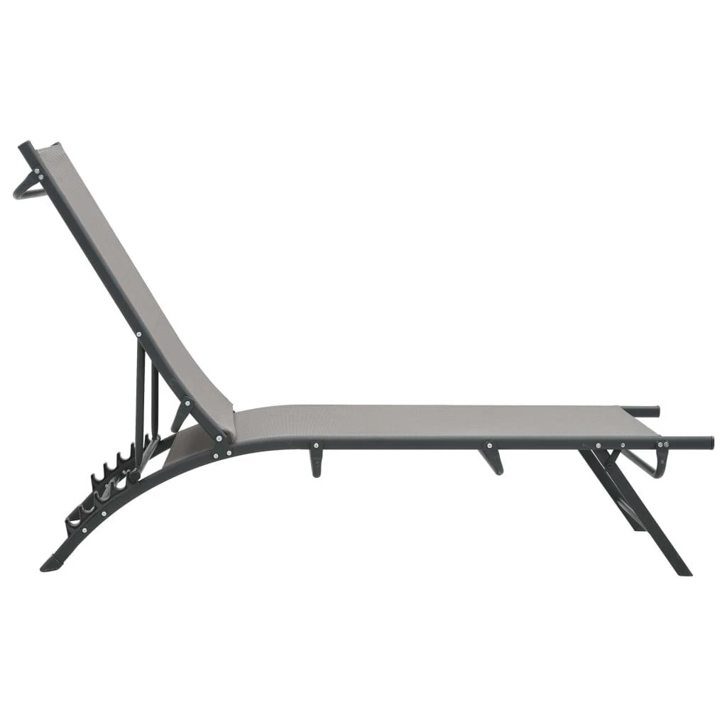 Sofa Saulės gultai, 2vnt., tekstilenas ir plienas