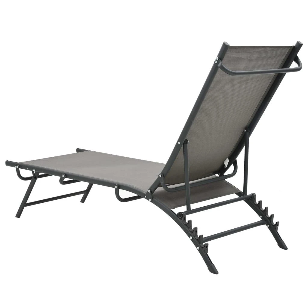 Sofa Saulės gultai, 2vnt., tekstilenas ir plienas