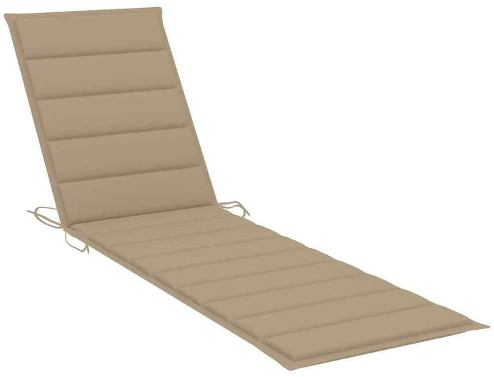 Sofa Saulės gultai su smėlio čiužinukais, 2vnt., tikmedis