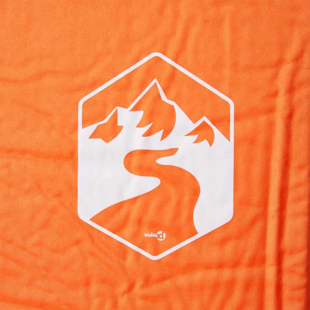Savaime prisipučiantis stovyklavimo čiužinys, oranžinis