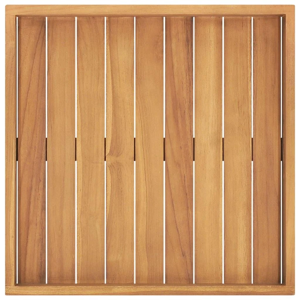 Serviravimo padėklas, 50x50cm, tikmedžio medienos masyvas
