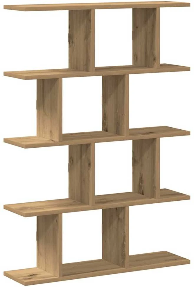 Sieninė lentyna, 12 skyrių, artisano, mediena, kubo formos