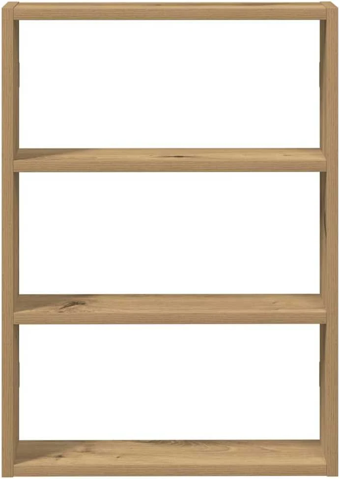 Sieninė lentyna, artisano ąžuolo, 43x9x60cm, apdirbta mediena