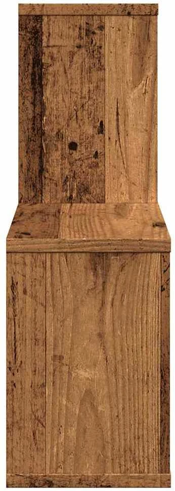 Sieninė lentyna, sendintos medienos, 100x18x53cm, MDP