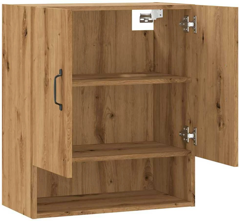 Sieninė spintelė, artisano ąžuolo, 60x31x70cm, apdirbta mediena