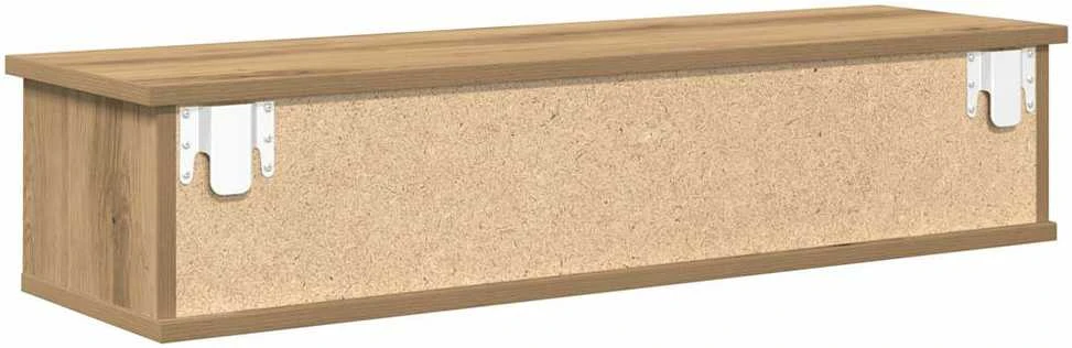 Sieninė spintelė, artisano ąžuolo, 88x26x18,5cm, mediena