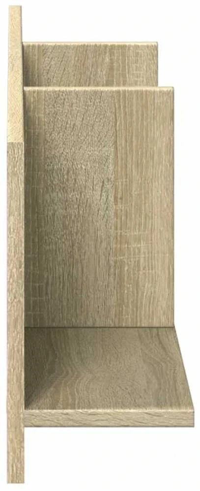 Sieninė spintelė, ąžuolo, 100x16,5x30cm, apdirbta mediena