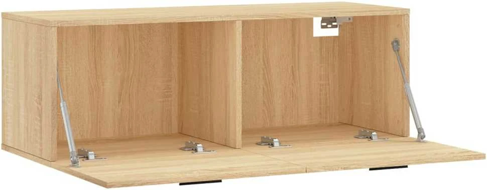 Sieninė spintelė, ąžuolo, 100x36,5x35cm, apdirbta mediena