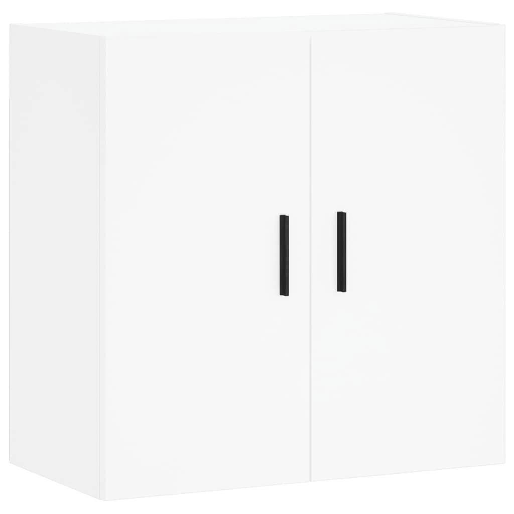 Sieninė spintelė, baltos spalvos, 60x31x60cm, apdirbta mediena