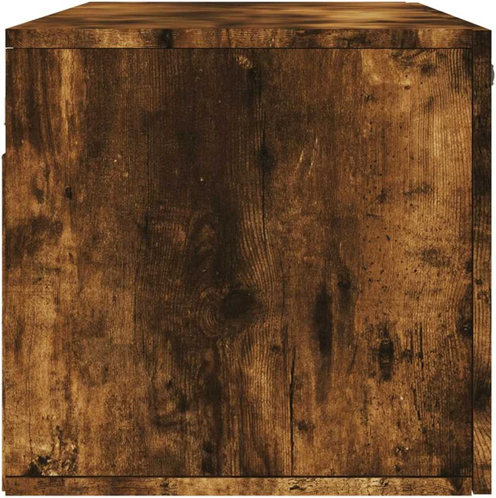 Sieninė spintelė, dūminio ąžuolo, 100x36,5x35cm, mediena