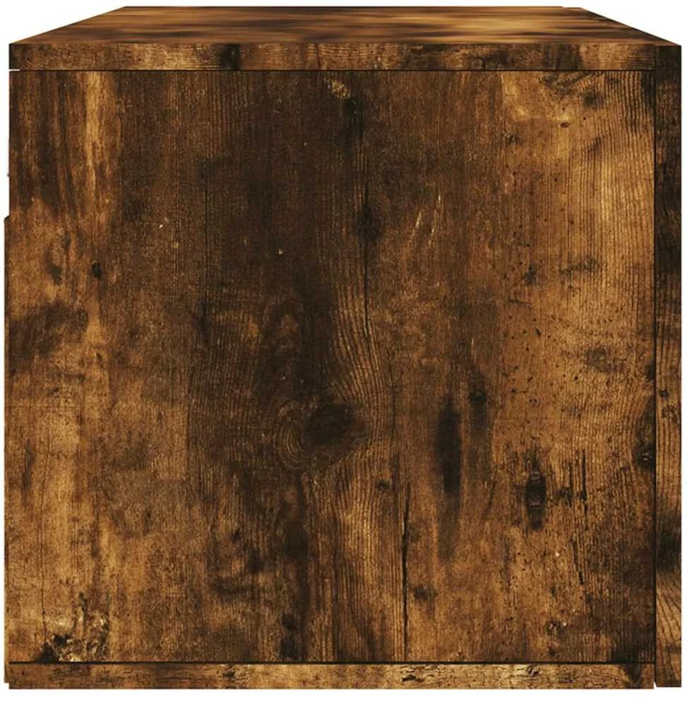 Sieninė spintelė, dūminio ąžuolo, 100x36,5x35cm, mediena
