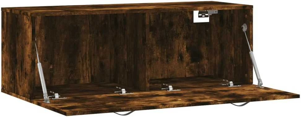 Sieninė spintelė, dūminio ąžuolo, 100x36,5x35cm, mediena