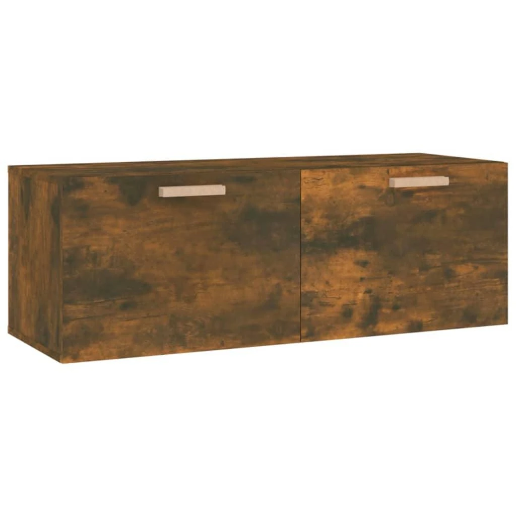 Sieninė spintelė, dūminio ąžuolo, 100x36,5x35cm, mediena