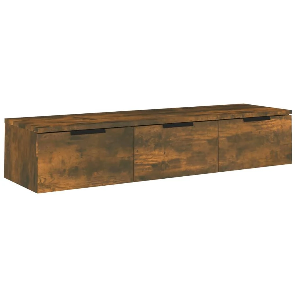 TV staliukas Sieninė spintelė, dūminio ąžuolo, 102x30x20cm, apdirbta mediena