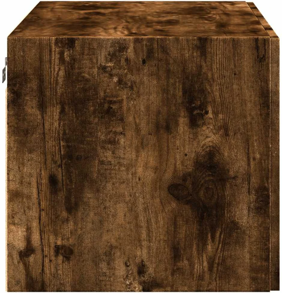 Sieninė spintelė, dūminio ąžuolo, 80x42,5x40cm, mediena