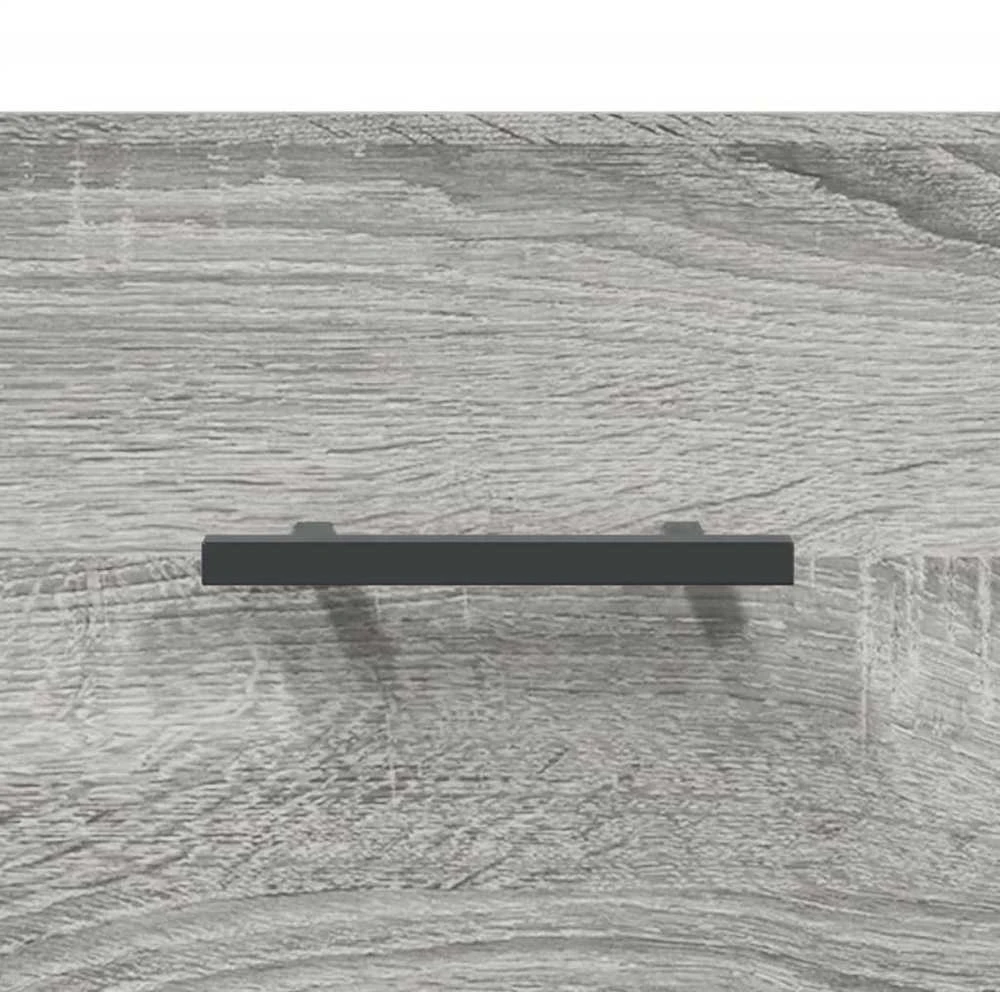 Sieninė spintelė, pilka ąžuolo, 80x36,5x35cm, apdirbta mediena