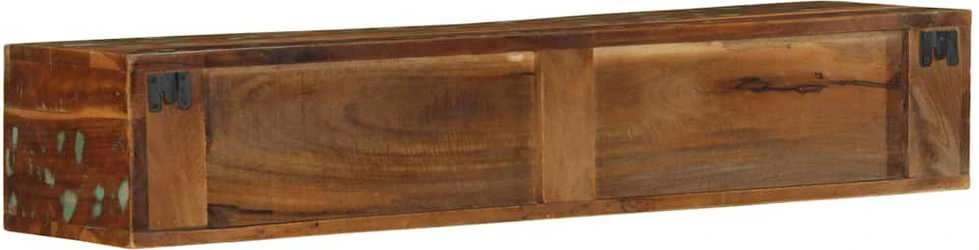 Sieninė televizoriaus spintelė, 100x30x19cm, perdirbta mediena