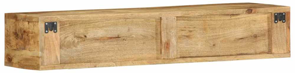 Sieninė televizoriaus spintelė, 100x30x19cm, mango mediena