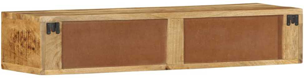 Sieninė televizoriaus spintelė, 100x30x19cm, mango mediena