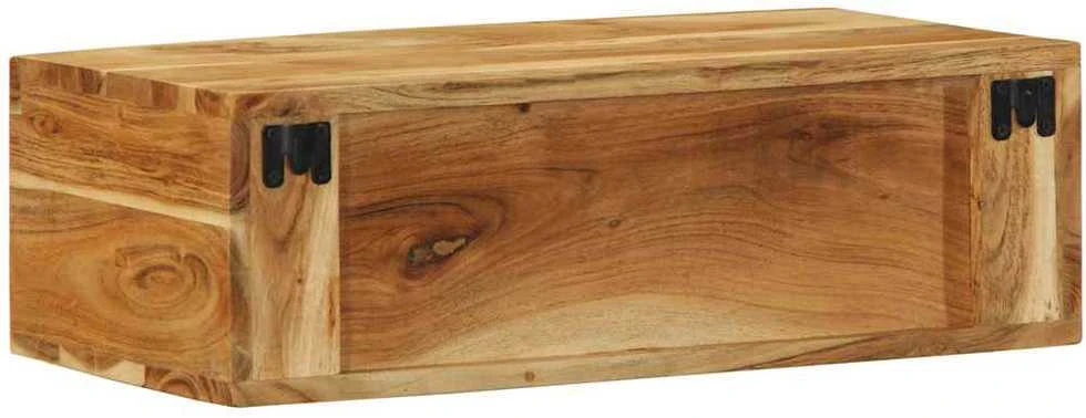Sieninė televizoriaus spintelė, 60x30x19cm, akacija