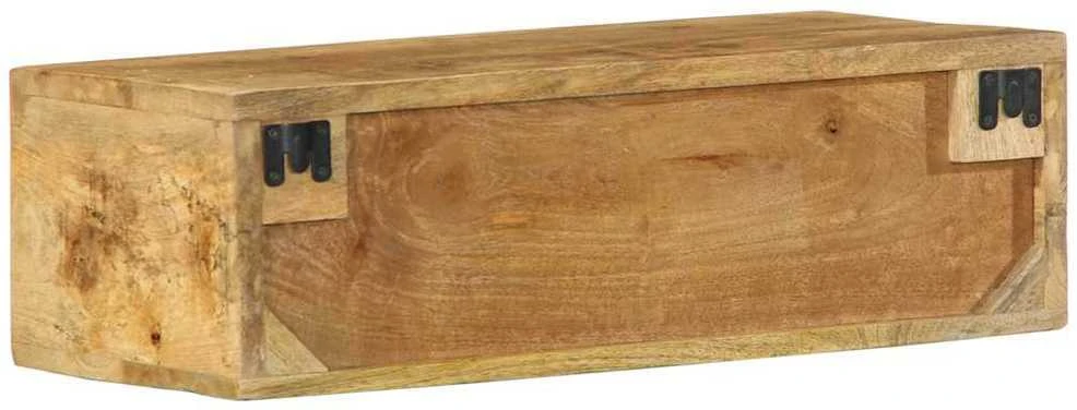 Sieninė televizoriaus spintelė, 60x30x19cm, mango mediena