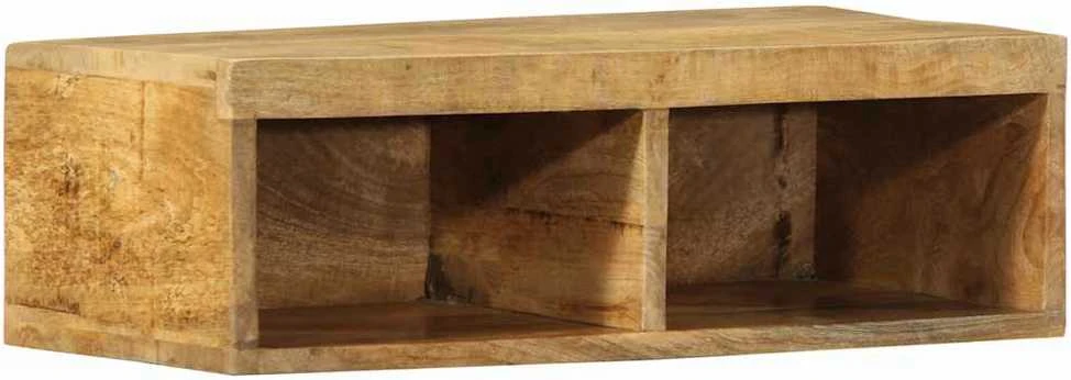 Sieninė televizoriaus spintelė, 60x30x19cm, mango mediena