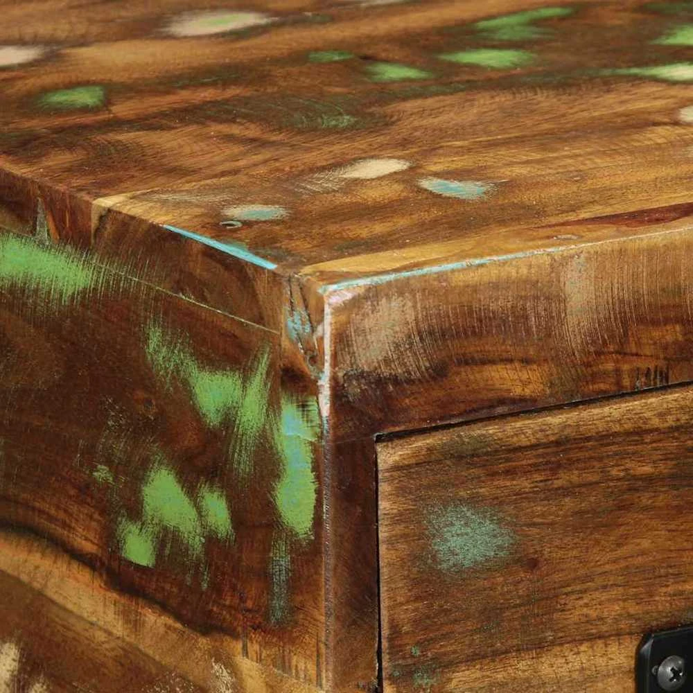 Sieninė televizoriaus spintelė, 60x30x19cm, perdirbta mediena