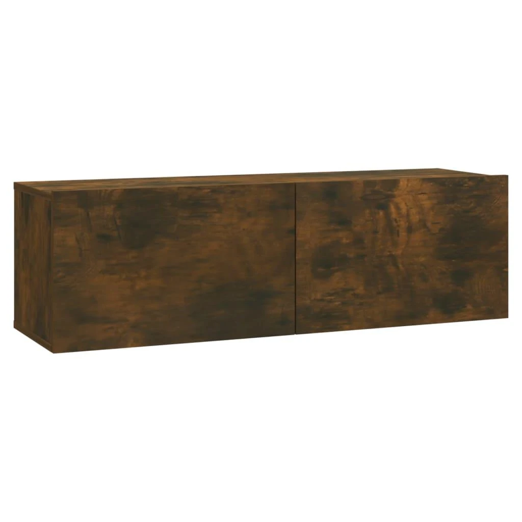 TV staliukas Sieninė televizoriaus spintelė, ąžuolo, 100x30x30 cm, mediena