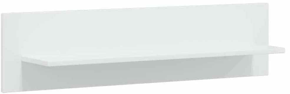 TV staliukas Sieninė televizoriaus spintelė su LED apšvietimu, 5d., juoda