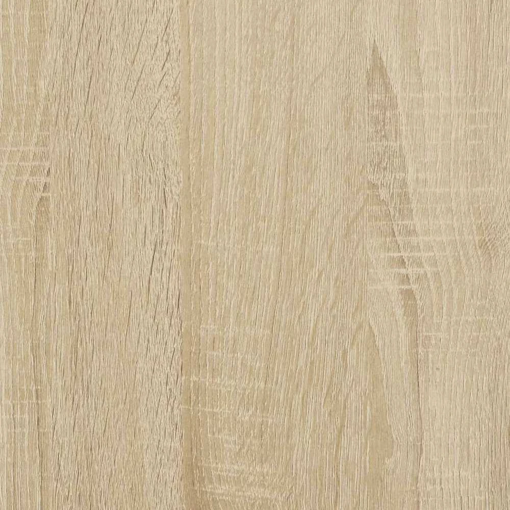 Sieninės lentynos, 2vnt., ąžuolo, 75x16,5x16,5cm, mediena