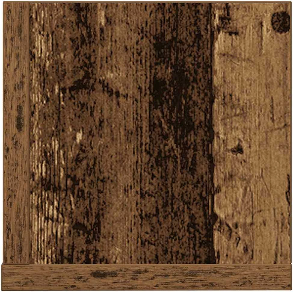 Sieninės lentynos, 2vnt., medienos, 100x16,5x16,5cm, mediena