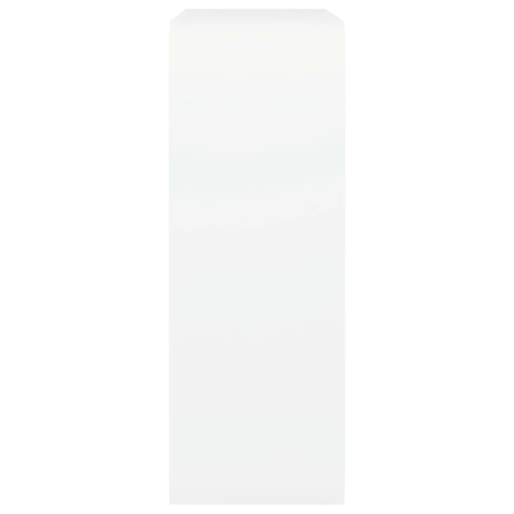 Sieninės lentynos, 3vnt., baltos spalvos, MDF, kubo formos