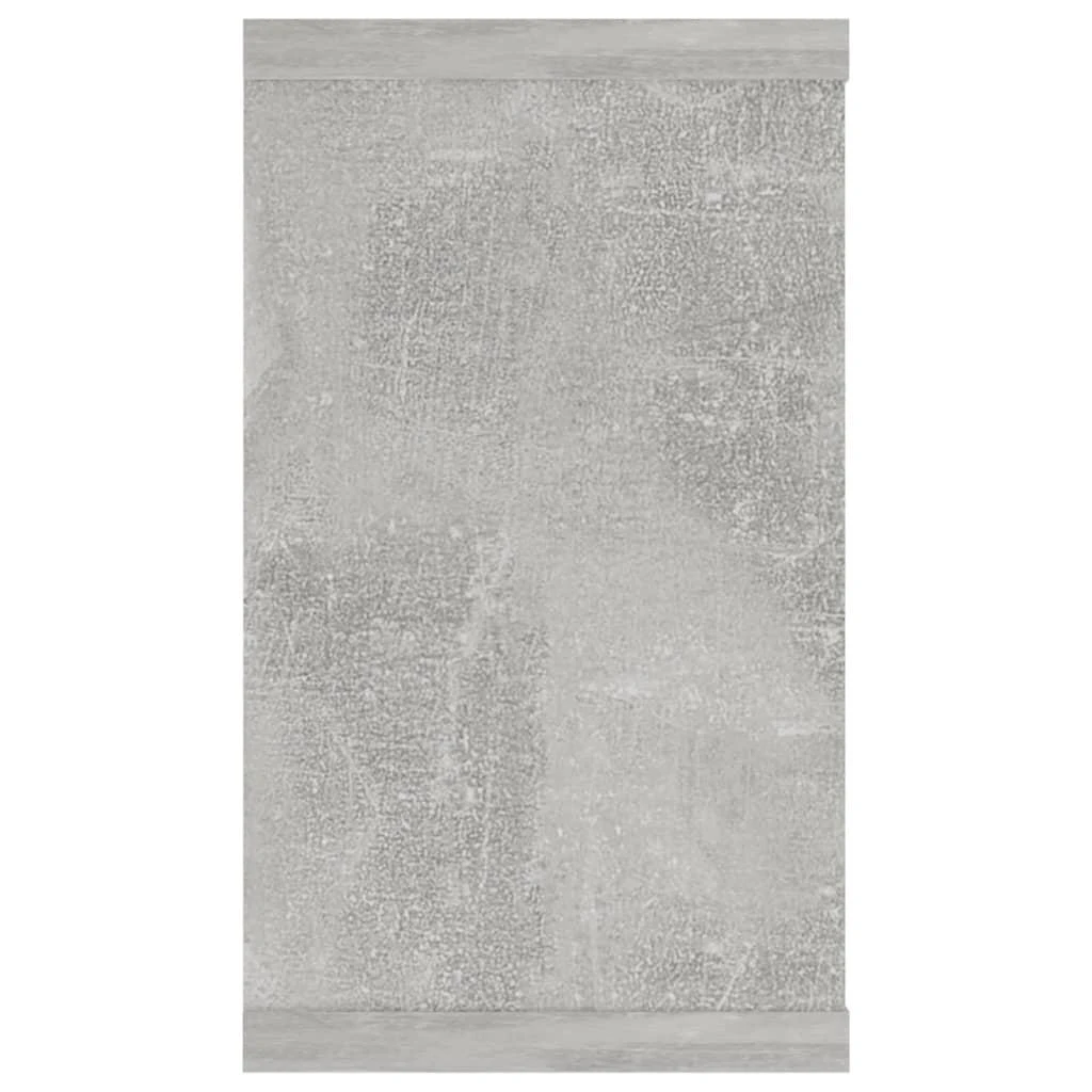 Sieninės lentynos, 4vnt., betono, 80x15x26,5cm, mediena