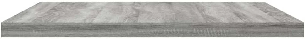 Sieninės lentynos, 4vnt., pilkos ąžuolo, 40x30x1,5cm, mediena