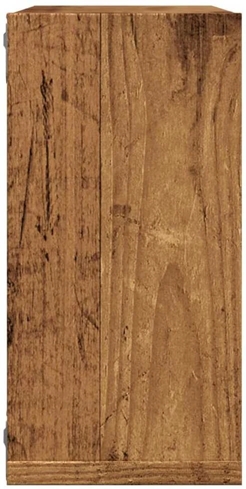 Sieninės lentynos, 6vnt., medienos, 30x15x30cm, mediena