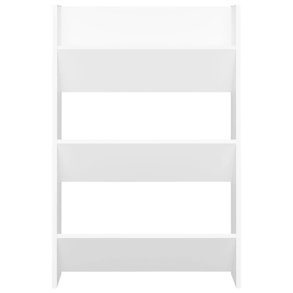 Sieninės spintelės batams, 2vnt., baltos, 60x18x90cm, MDP