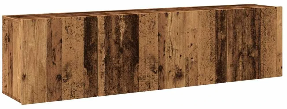 TV staliukas Sieninės TV spintelės, 2vnt., medienos, 80x30x41cm