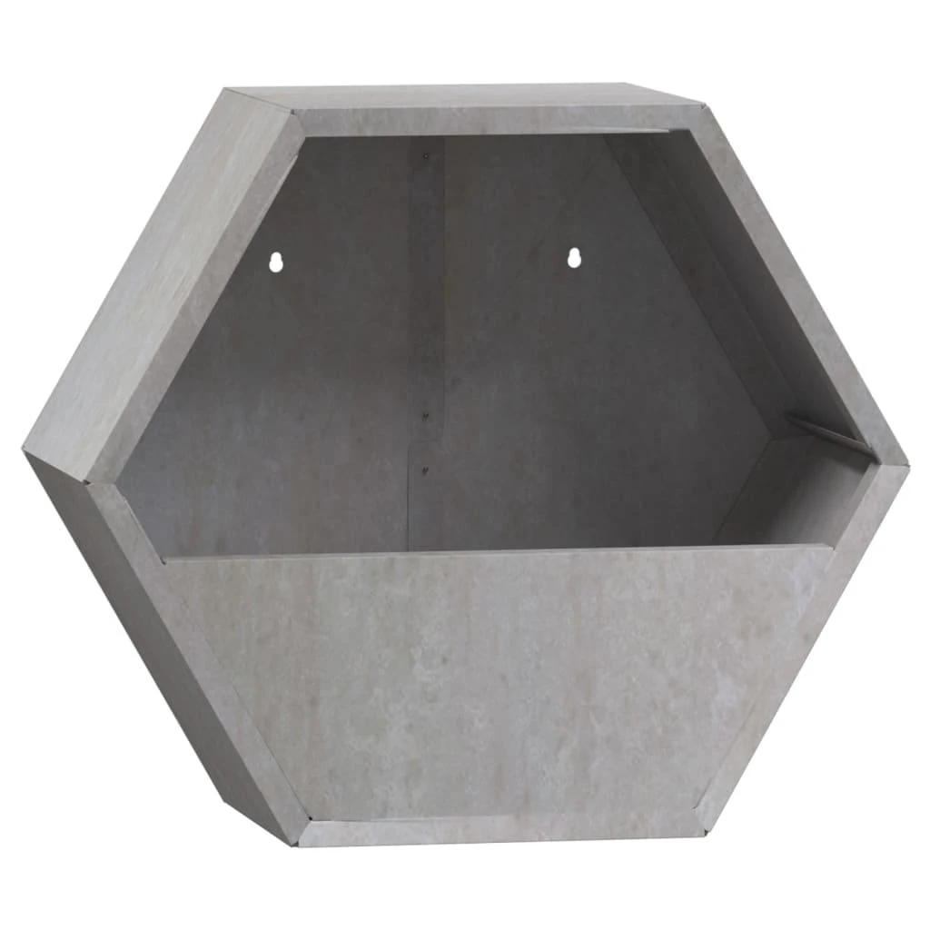Sieniniai loveliai, 2vnt., rūdžių, 30x10x25cm, Corten plienas