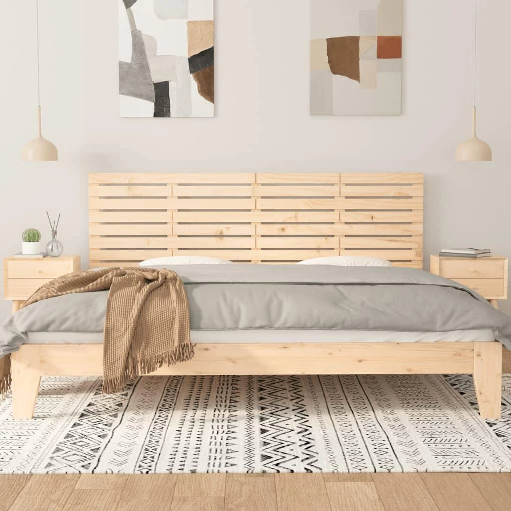 Lova Sieninis galvūgalis, 166x3x63cm, pušies medienos masyvas