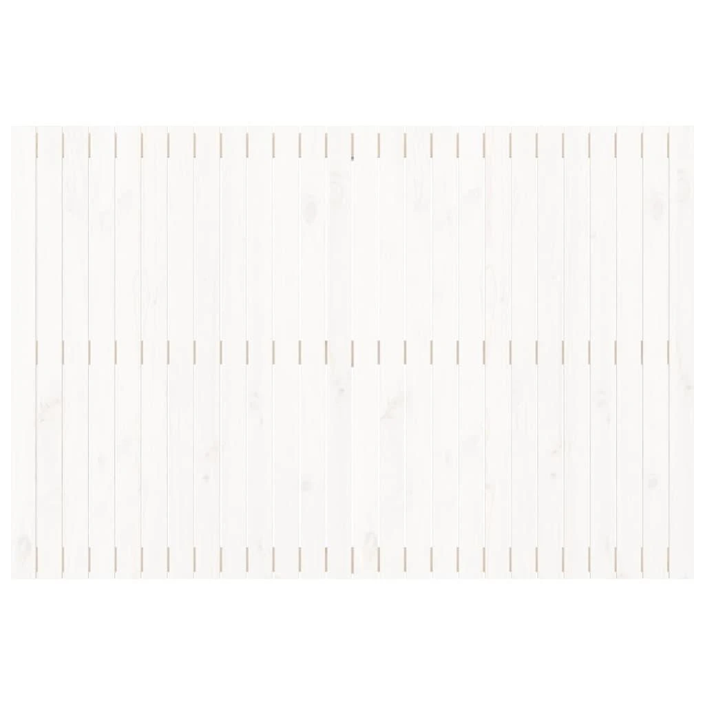 Lova Sieninis galvūgalis, baltas, 166x3x110cm, pušies masyvas