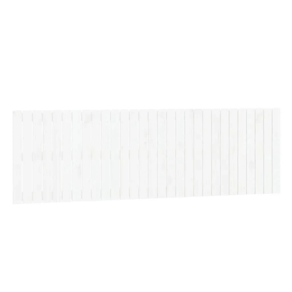 Sieninis galvūgalis, baltas, 185x3x60cm, pušies masyvas