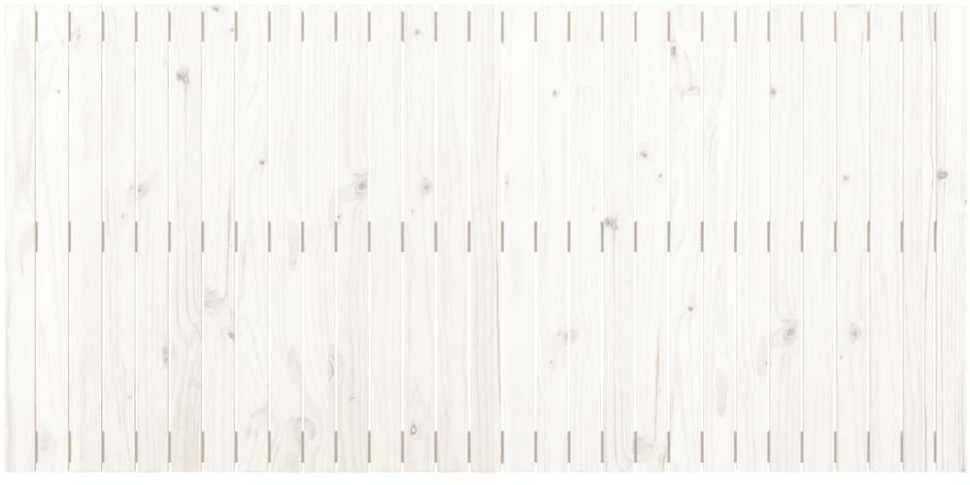 Sieninis galvūgalis, baltas, 185x3x90cm, pušies masyvas