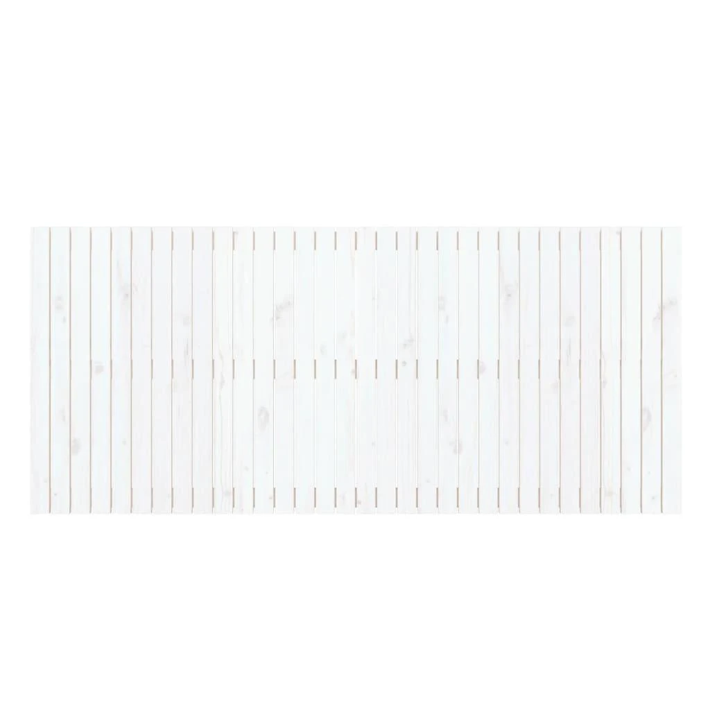 Sieninis galvūgalis, baltas, 204x3x90cm, pušies masyvas