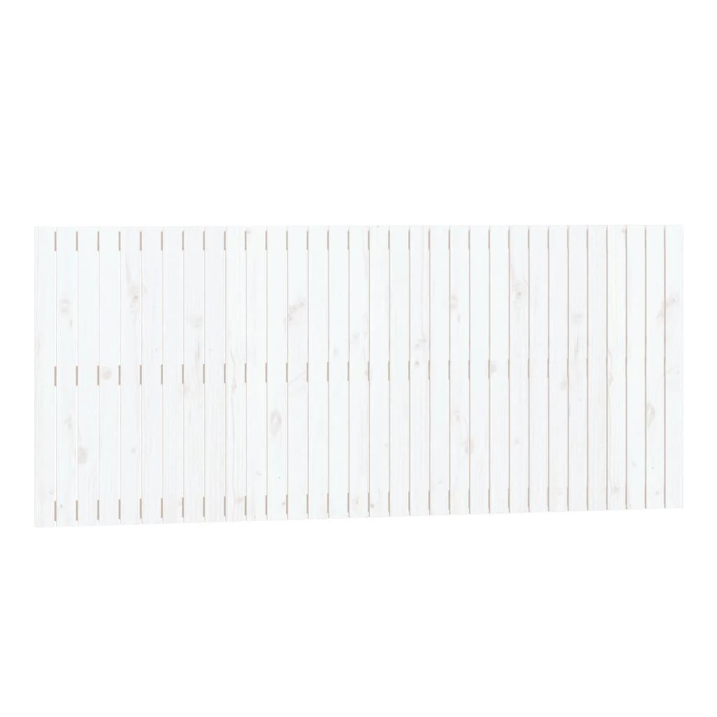 Sieninis galvūgalis, baltas, 204x3x90cm, pušies masyvas