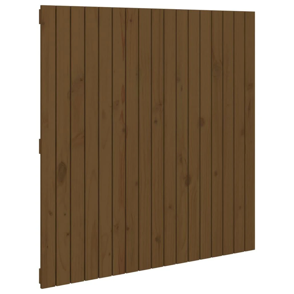 Lova Sieninis galvūgalis, medaus rudas, 108x3x110cm, pušies masyvas