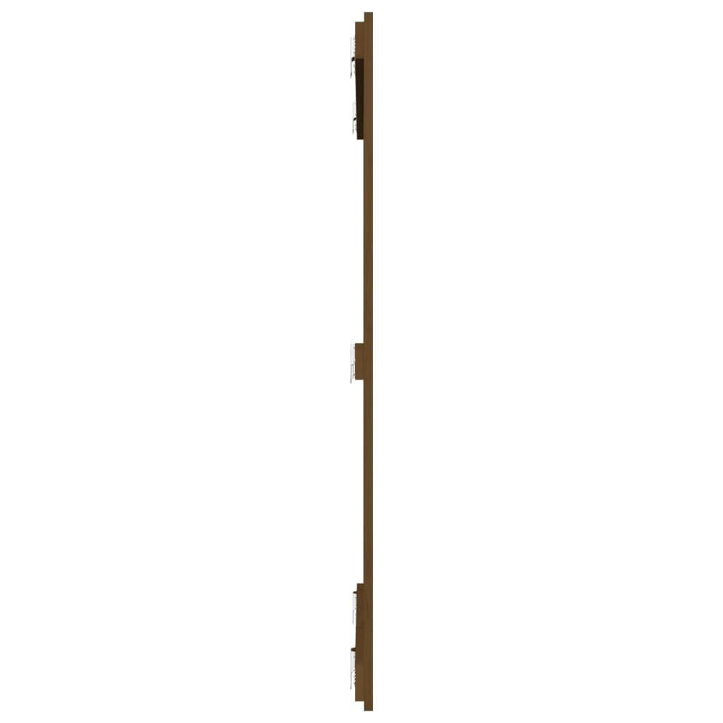 Lova Sieninis galvūgalis, medaus rudas, 108x3x110cm, pušies masyvas