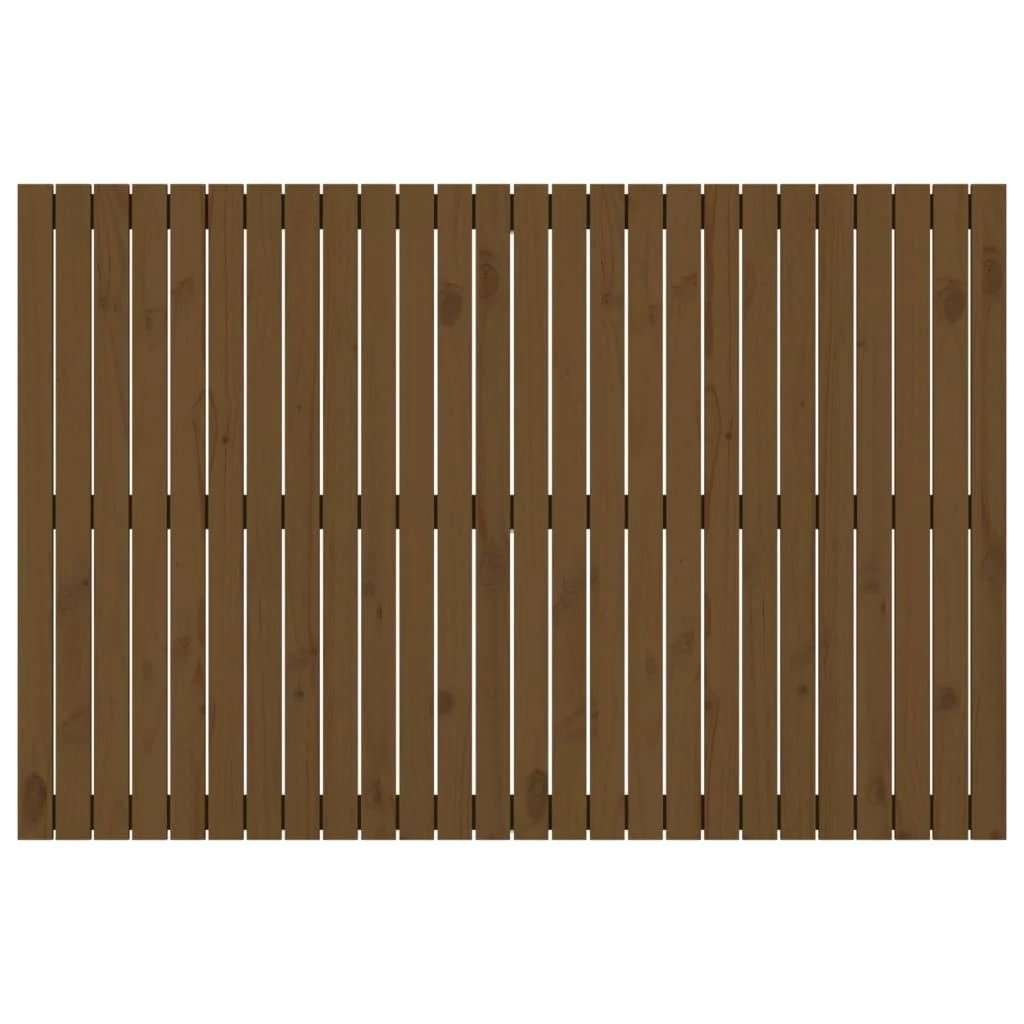 Lova Sieninis galvūgalis, medaus rudas, 166x3x110cm, pušies masyvas